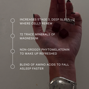 Increase 3 stage of deep sleep with Juna Nightcap Sleep Gummies.