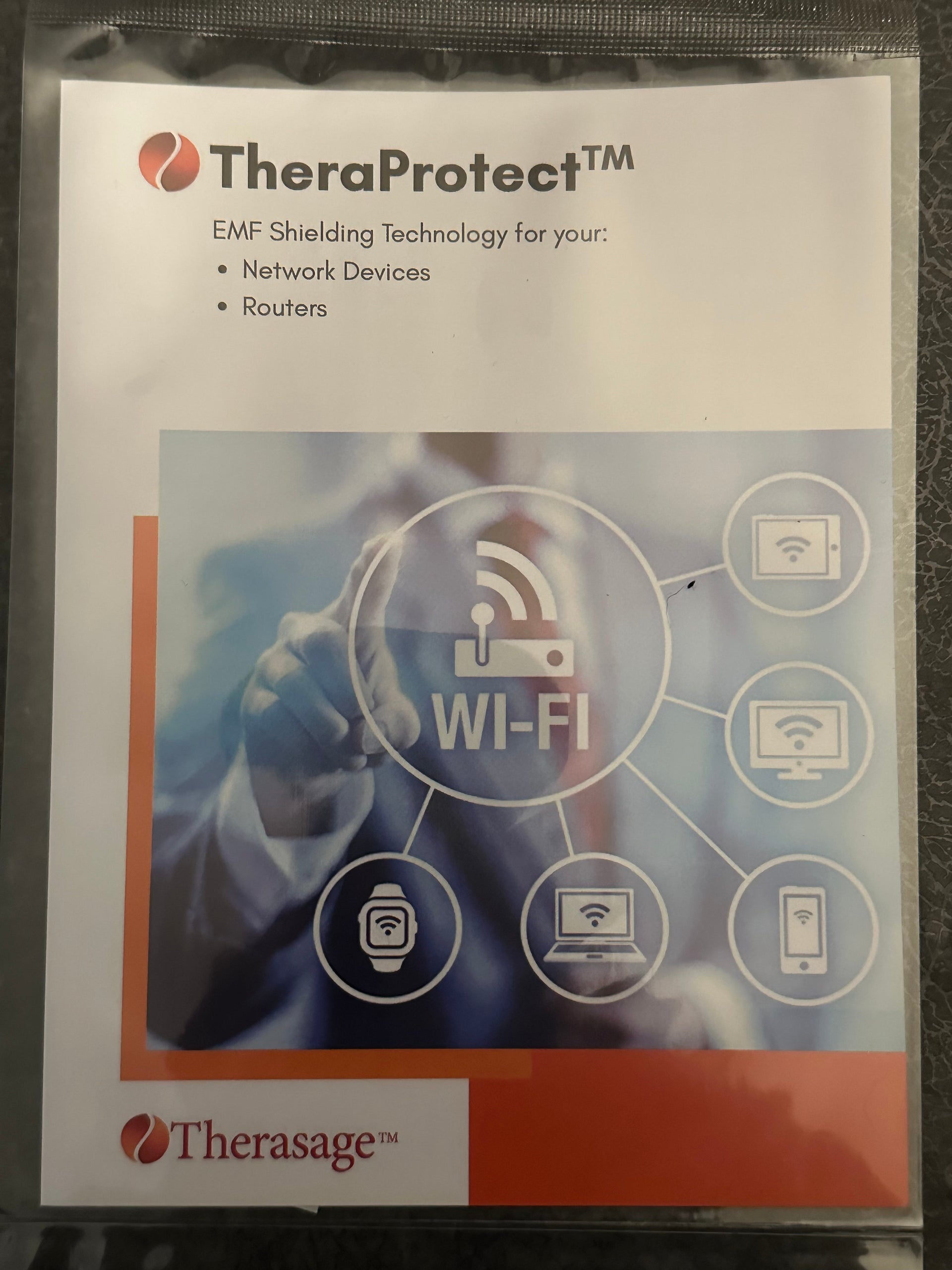 Therasage TheraProtect EMF Protection for Wireless Network Routers / Smart Meter Harmonizer etc