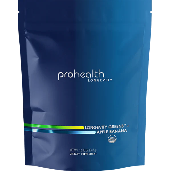 Prohealth Longevity Greens™ Powder - Apple Banana Flavor