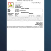 Cellular Energy Core Trio (3-Piece) | CoQ10 + PQQ + Magnesium – The Swell Score - Authentic Analytical Test Report