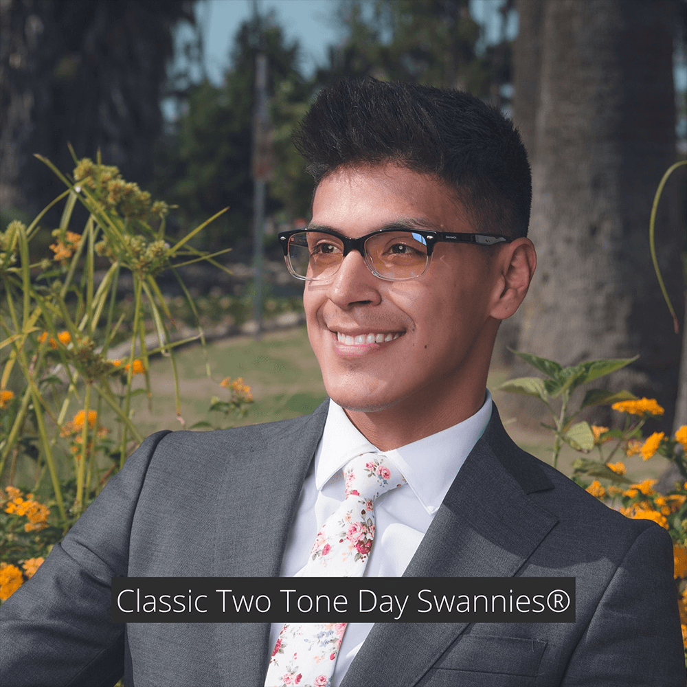 Swanwick Two Tone Classic Day Swannies  on male