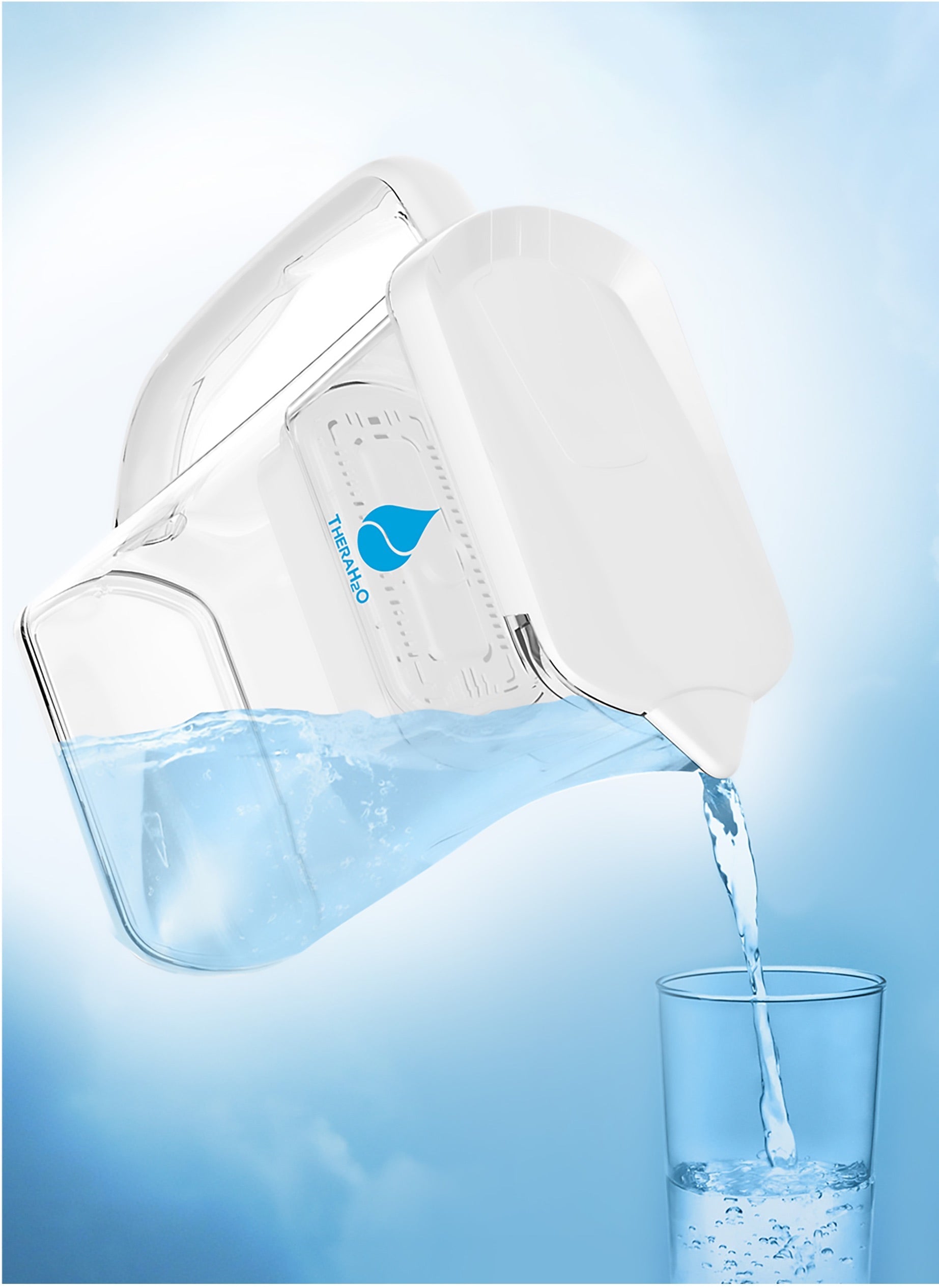 Therasage TheraH2O Pitcher
Mineral Infusion & pH Balance