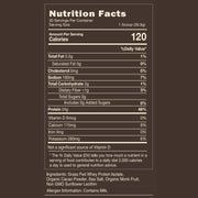 Kono Nutrition Regenerative Grass Fed Chocolate Whey Protein Isolate Nutrition Facts