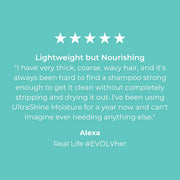 Evolvh UltraShine Moisture Shampoo Customer Review