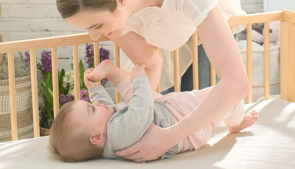 Baby on Mattress