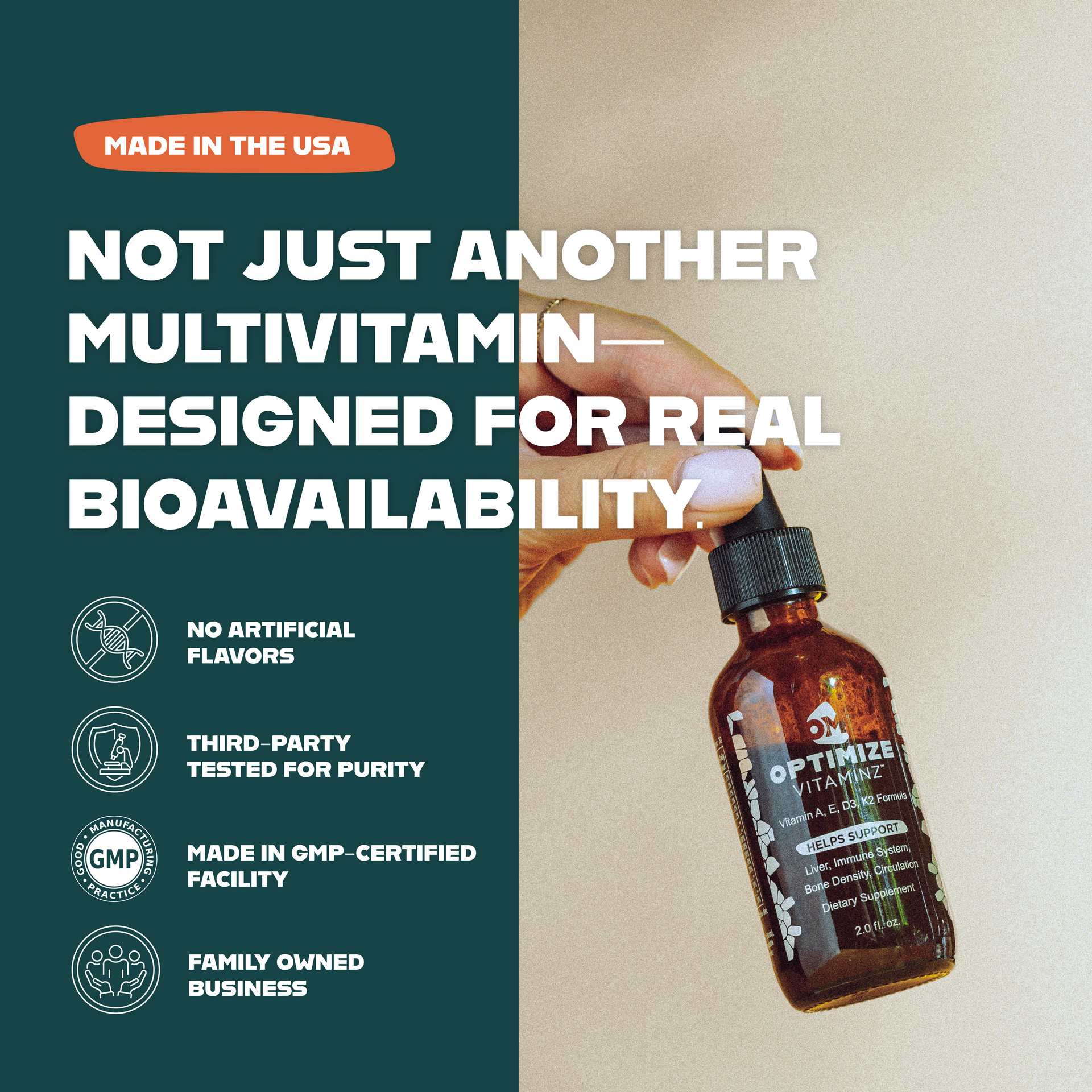 Optimize Vitaminz Quality