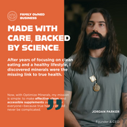 Optimize Vitaminz Brand Story