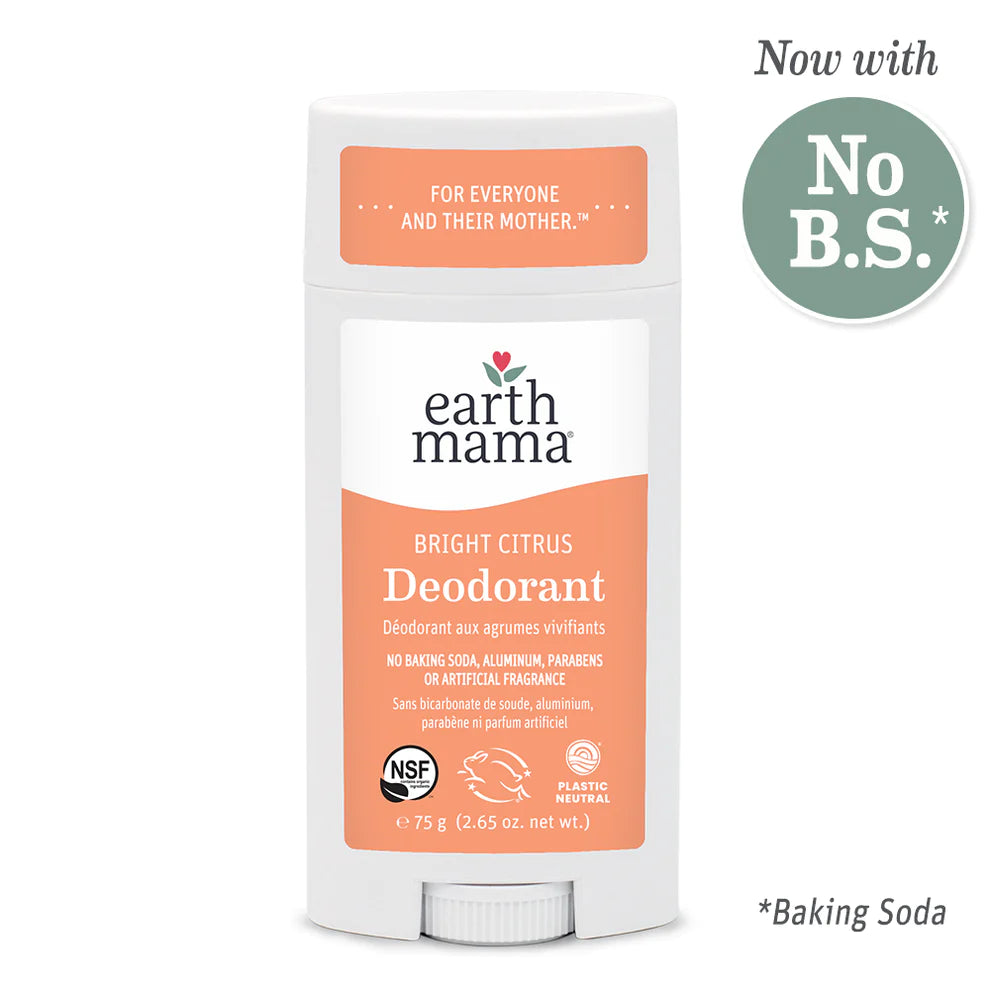 Earth Mama Bright Citrus Deodorant 