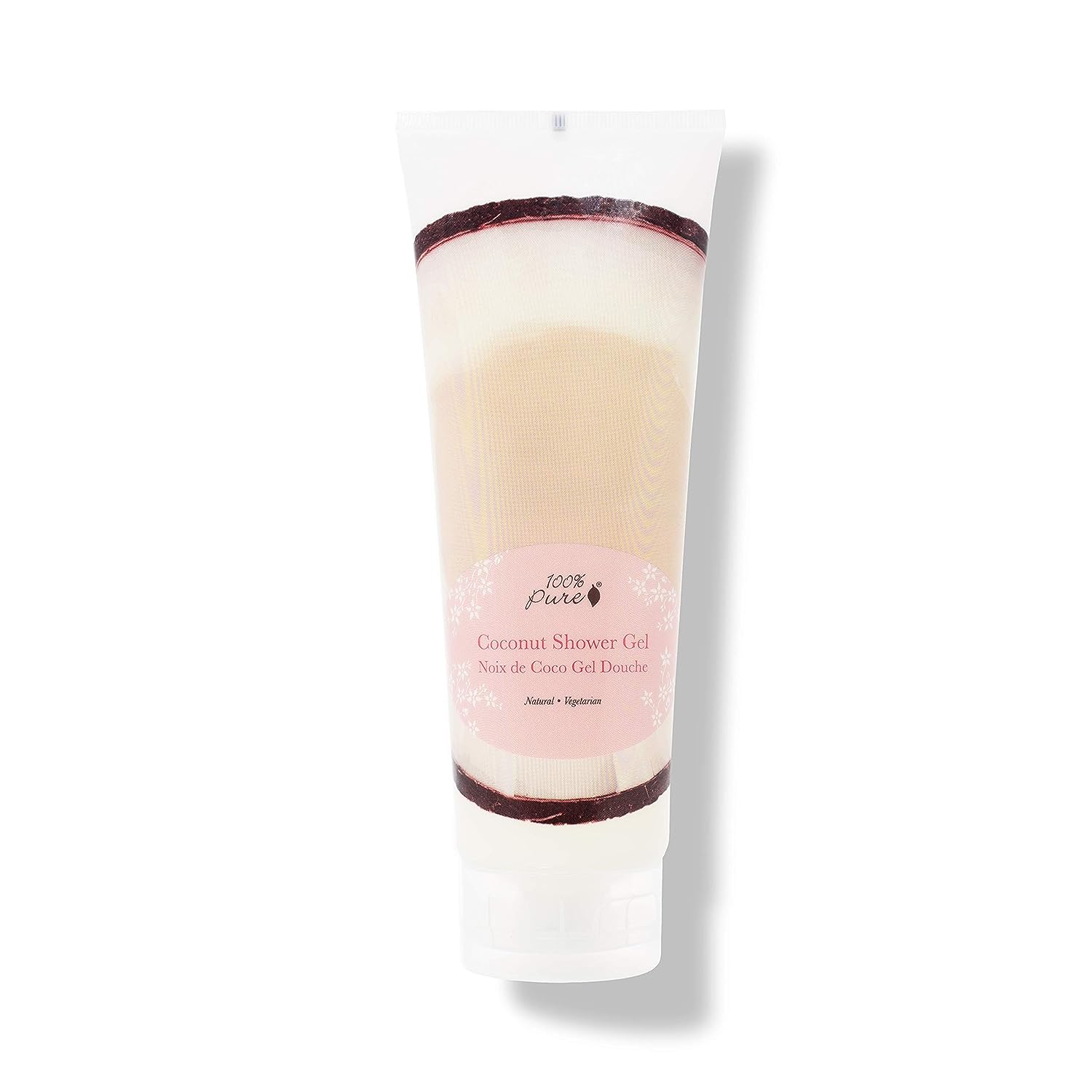 100% Pure Natural Foaming & Hydrating Coconut Shower Gel