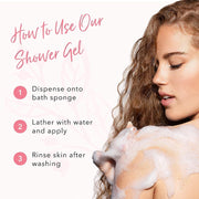 How to use Pure Natural Foaming & Hydrating Shower Gel