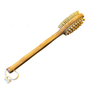 Therasage TheraBrush With Copper Bristles - LONG HANDLE (Vegan)