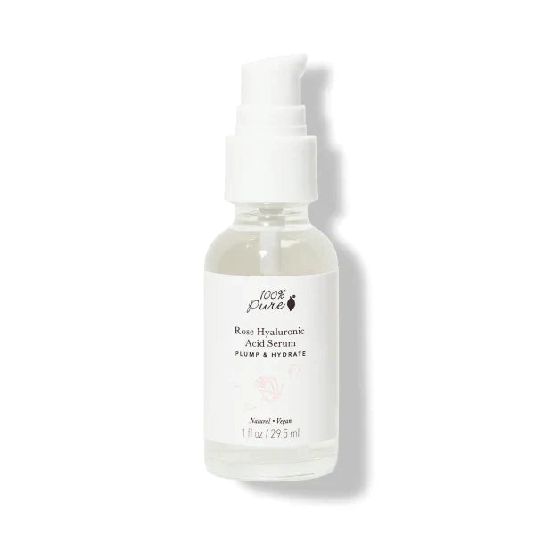 100% Pure - Rose & Hyaluronic Acid Serum