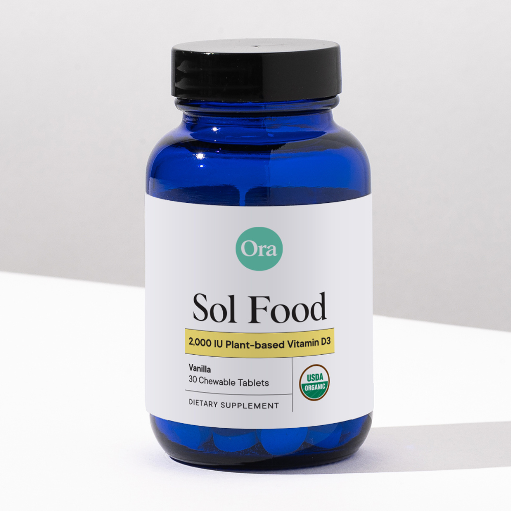 Ora Organic Sol Food: Vitamin D Tablets
