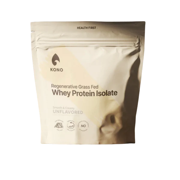 Unflavored - Kono Nutrition Regenerative Grass Fed Whey Protein Isolate