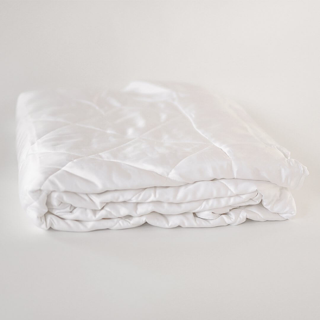Simply Organic Bamboo Mattress Pad Folded