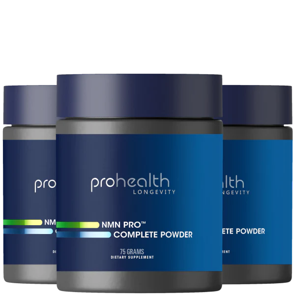 ProHealth Longevity NMN Pro™ Complete - Uthever® NMN, Trans-Resveratrol, TMG - 75 grams