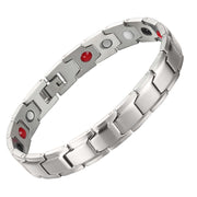 HealthyLine Stainless Steel Magnetic/Energy Bracelet 4-in-1. 4 Colors available. Model B001M