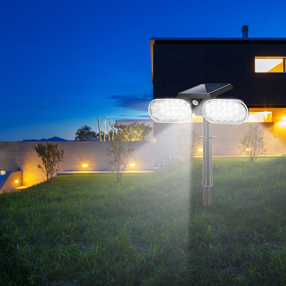 HarthYourHome Solar Landscape Outdoor 360º Motion Swivel with Automatic On/Off, Allow you to direct light in multiple directions for maximum coverage.