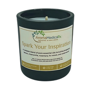Elevate Mood and Relieve Anxiety with AromaMedicaRx Spark You Inspiration Medicinal Coconut Soy Candle