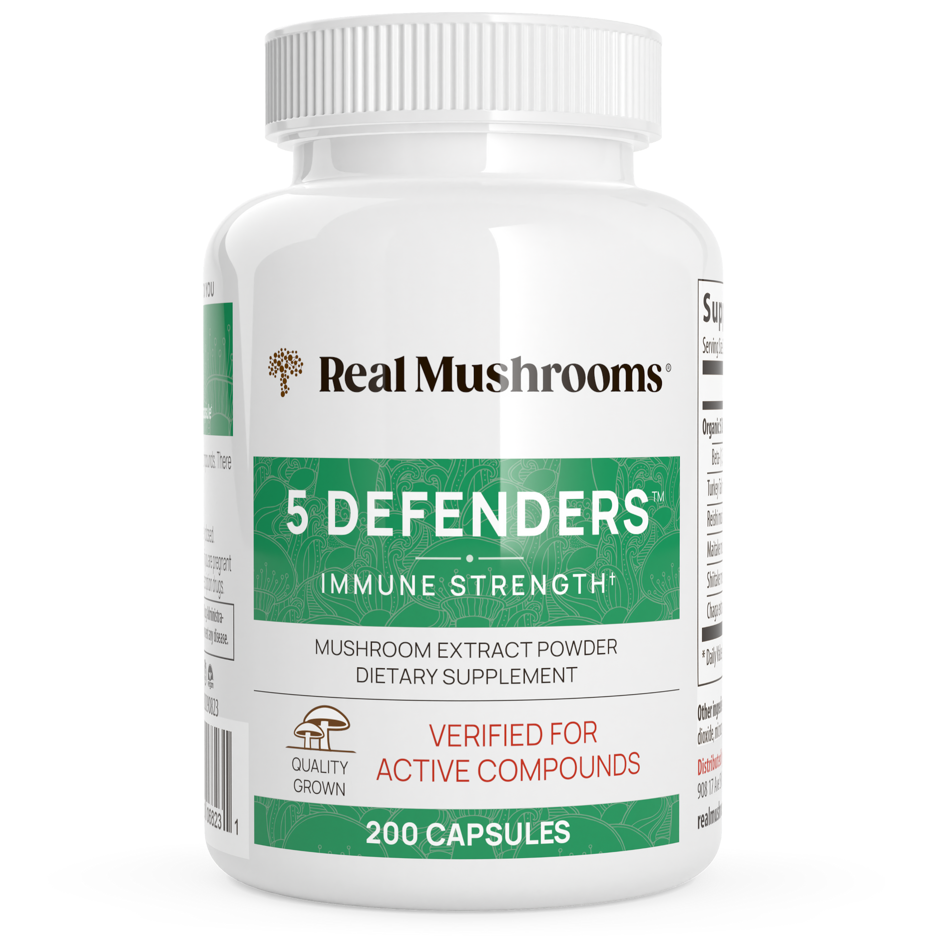 Real Mushrooms for Defenders Mushroom Extract 