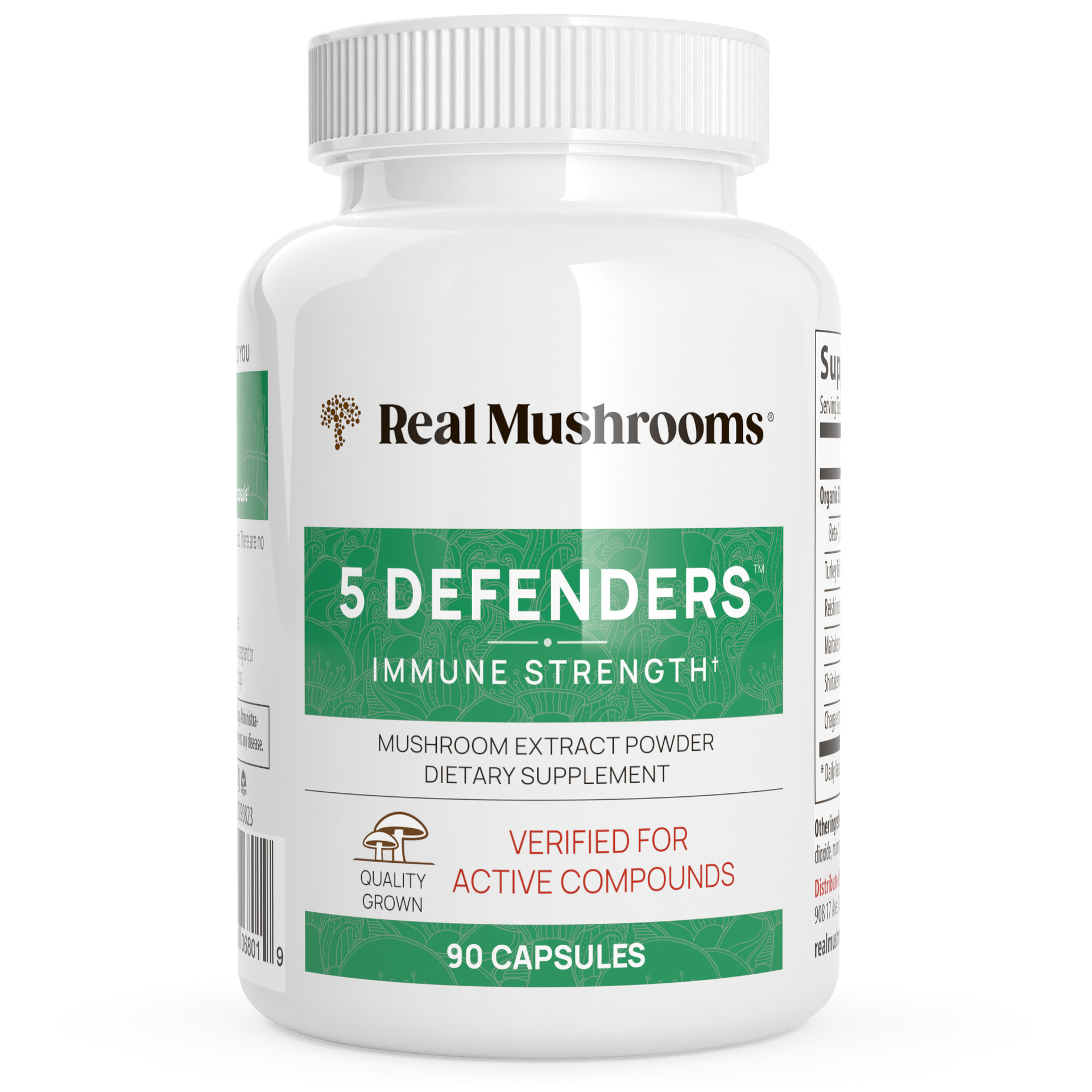 Real Mushrooms for Defenders for Immune Strength