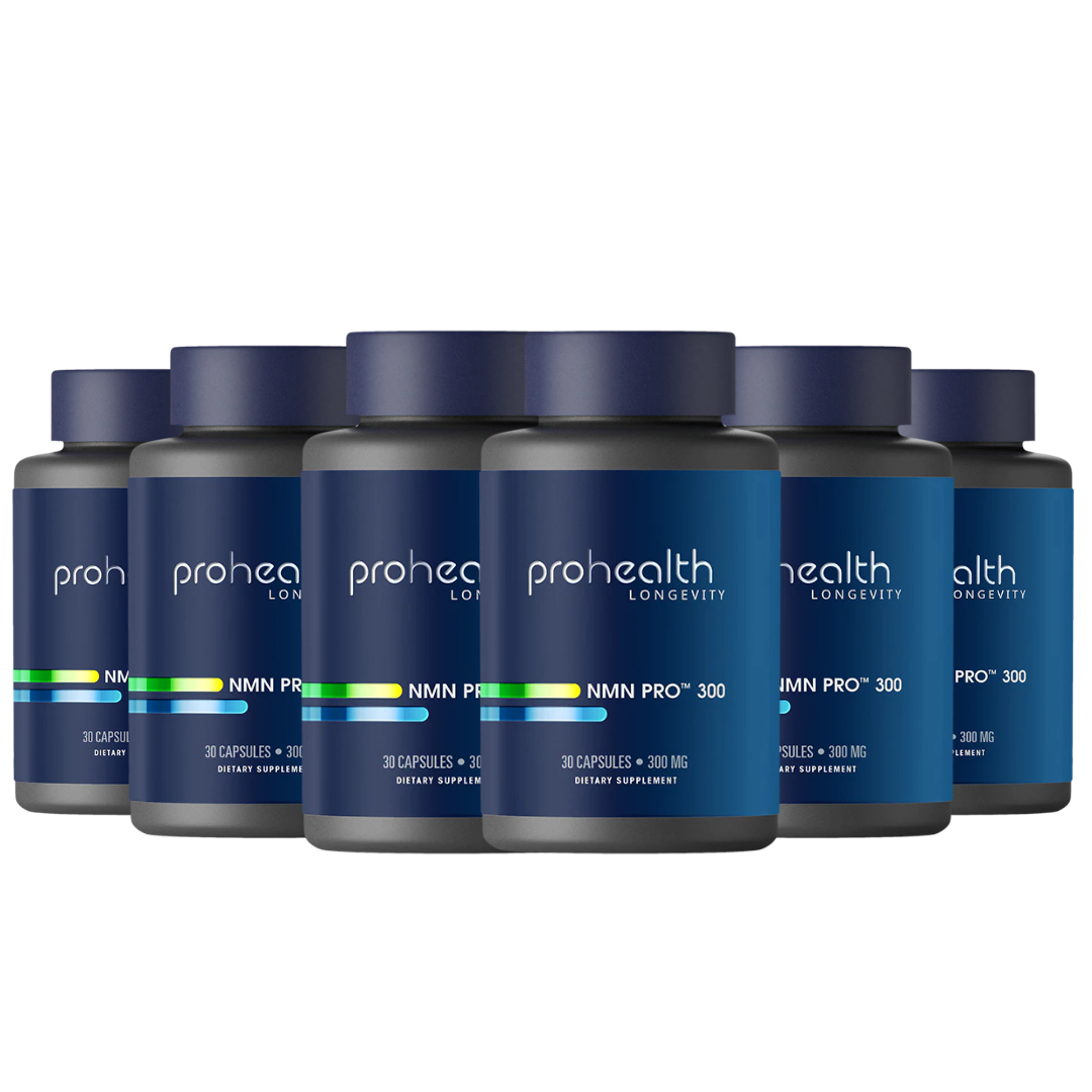 6 pack - ProHealth Longevity Liposomal NMN Pro™ 300 - 30 Capsules