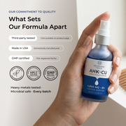 Trust and quality information for Neurogan Health AHK-Cu Hair and Scalp Serum.