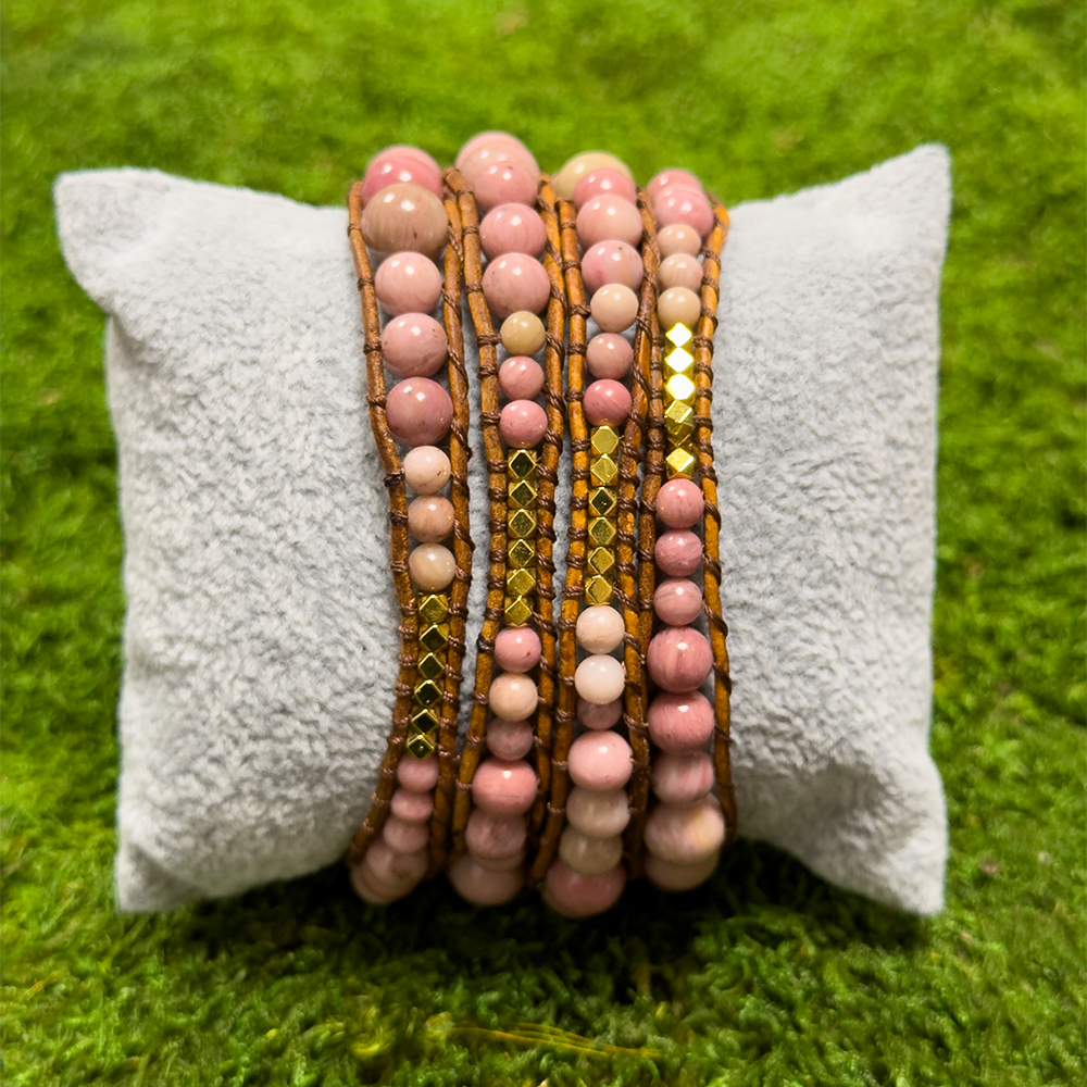 HealthyLine Rhodochrosite Bracelet