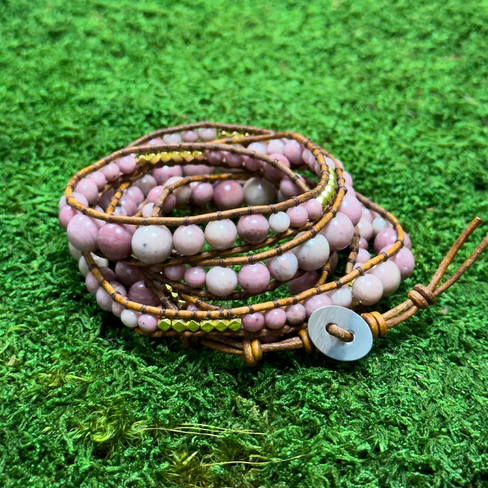 HealthyLine Rhodochrosite Bracelet