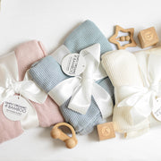 All colors of the Simply Bamboo Organics Baby Blanket