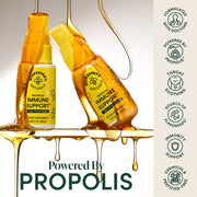 Beekeepers Naturals Propolis Immune Support Throat Spray is powered by propolis and formulated with great doctors.