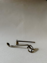 Busy Bees Candle Snuffer and Wick Trimmer set displayed on a soft neutral background with metallic candle care tools arranged side by side.