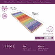 HealthyLine Rainbow Chakra 360 Wrap Set