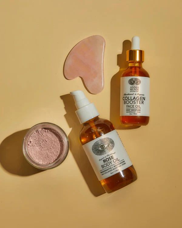 Anima Mundi ROSE CLAY MASK improve skin's