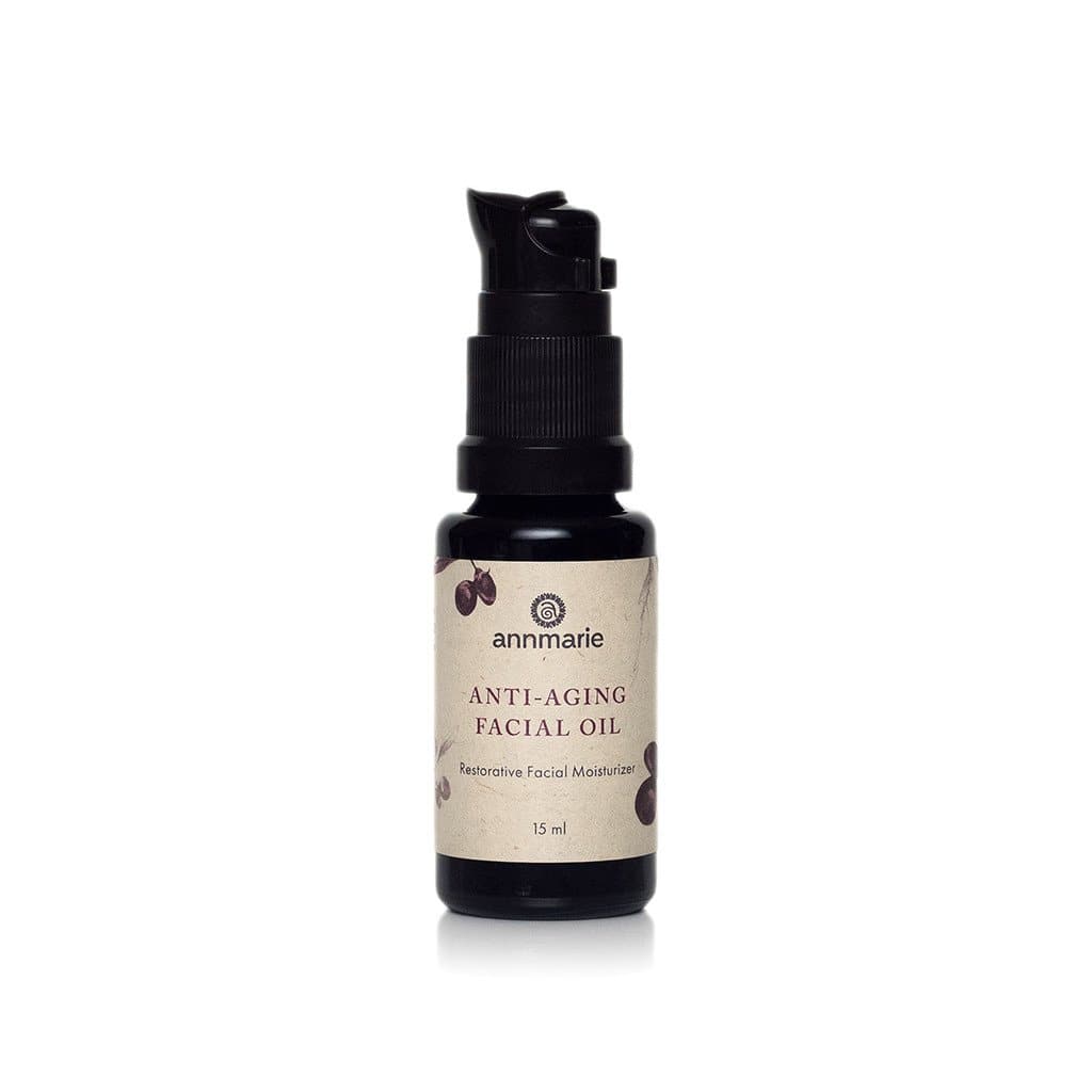 Annmarie Anti-Aging Facial Oil product packaging display
