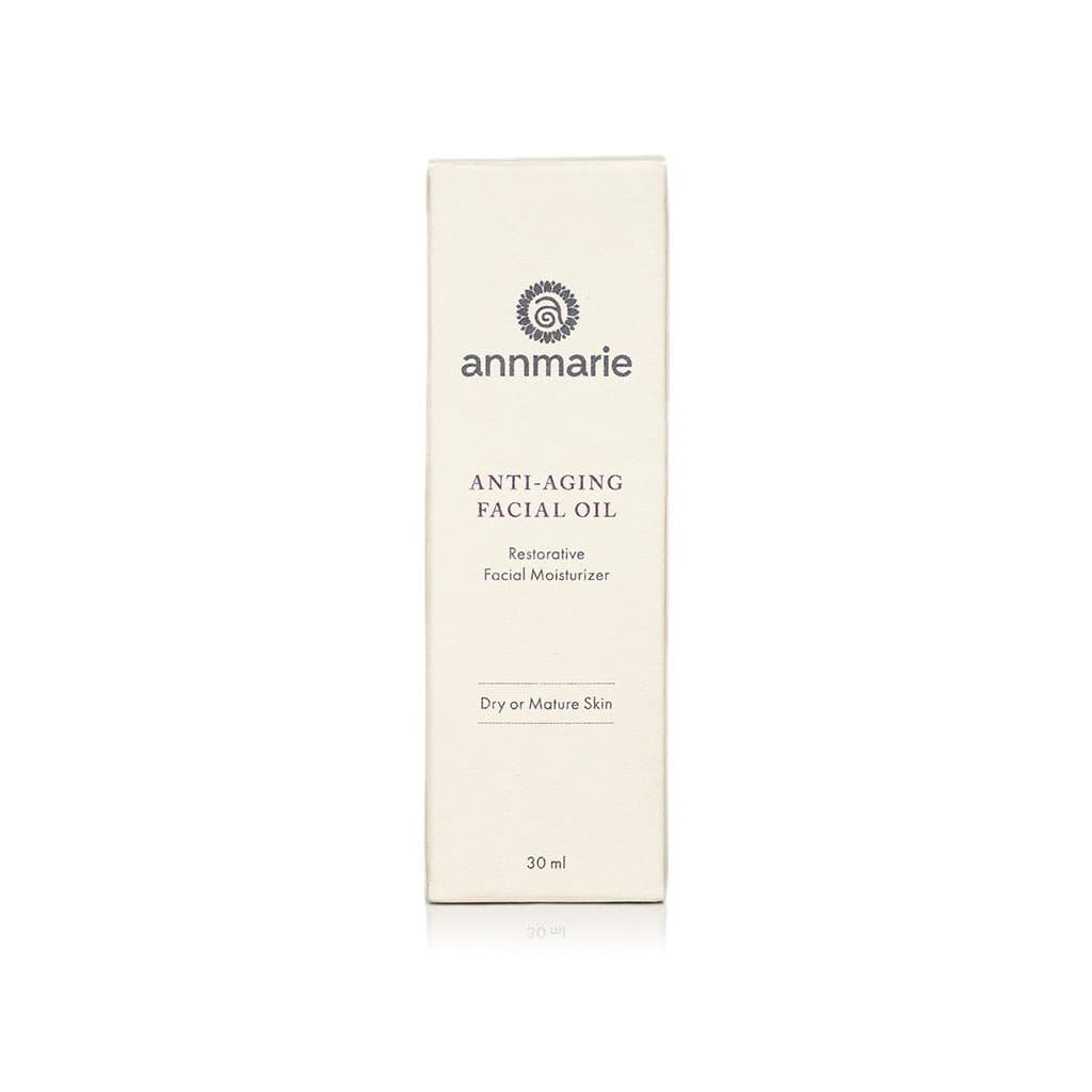 Annmarie Anti-Aging Facial Oil product packaging display