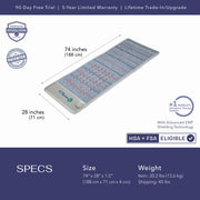 HealthyLine Platinum Series | PEMF Far Infrared Heating Mats