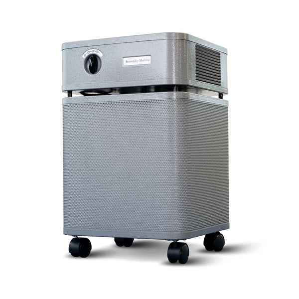 Austin Air Immunity Machine graphite air purifier angled product view