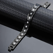 HealthyLine Stainless Steel Magnetic/Energy Bracelet 4-in-1. 4 Colors available. Model B001M