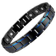 HealthyLine Stainless Steel Magnetic/Energy Bracelet 4-in-1. 4 Colors available. Model B001M