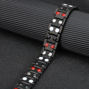 HealthyLine Stainless Steel Energy Bracelet 4-in-1. 2 Colors available. Model B049