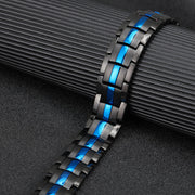 HealthyLine Stainless Steel Energy Bracelet 4-in-1. 2 Colors available. Model B049