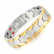 HealthyLine Stainless Steel Energy Bracelet 4-in-1. 2 Colors available. Model B265