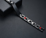 HealthyLine Stainless Steel Energy Bracelet 4-in-1. 2 Colors available. Model B026