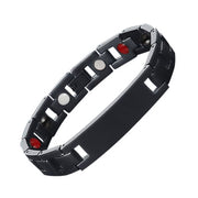 HealthyLine Stainless Steel Energy Bracelet 4-in-1. 2 Colors available. Model B026