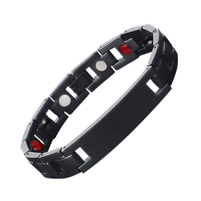 HealthyLine Stainless Steel Energy Bracelet 4-in-1. 2 Colors available. Model B026