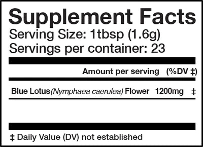 Anima Mundi Supplement Facts
