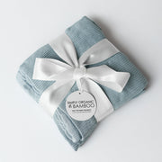 Simply Bamboo Organics Blue Baby Blanket