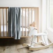 Simply Bamboo Organics Baby Blanket in Blue