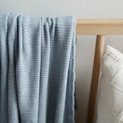 Blue Simply Bamboo Organics Baby Blanket
